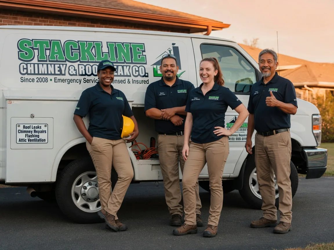 Chimney flashing repair company in Blanco, TX